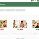 slotely landing page settings